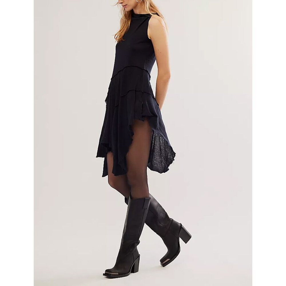 FREE PEOPLE Sing Out Loud Tunic / Black